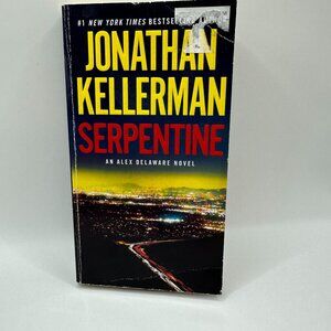 Jonathan Kellerman Serpentine Paperback Novel Bestseller Fiction Random House